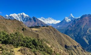 Everest region mountains