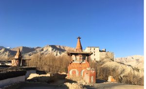 stupas in mustang nepal